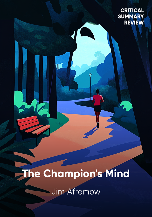 Book cover of The Champion's Mind by Jim Afremow — critical summary review on 12min