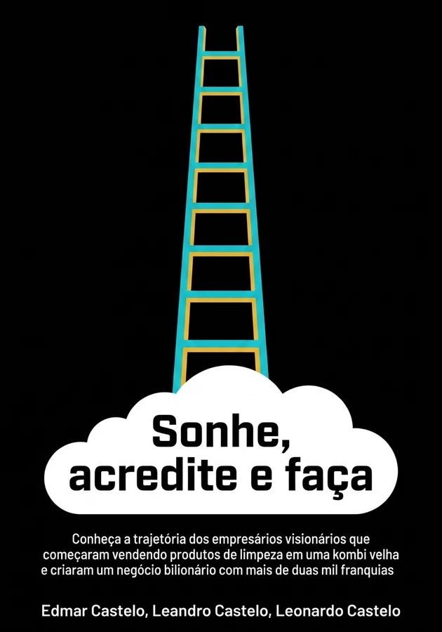 Capa do livro Sonhe, acredite e faça, de Leandro Castelo — resumo e resenha crítica no 12min