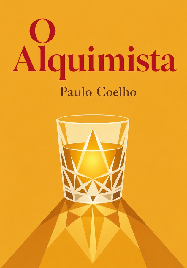 Capa do livro O Alquimista, de Paulo Coelho — resumo e resenha crítica no 12min