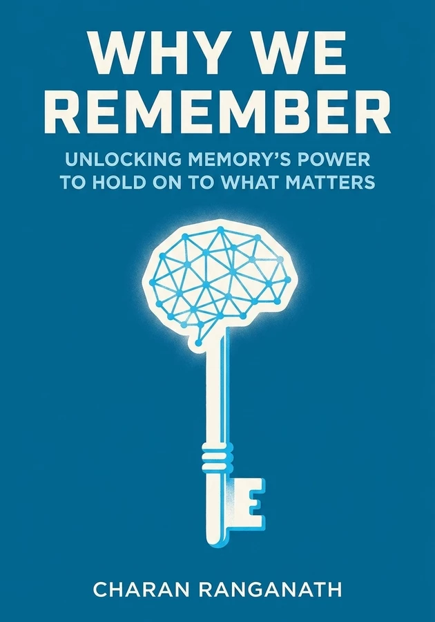 Book cover of Why We Remember by Charan Ranganath — critical summary review on 12min