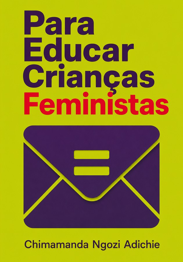 Capa do livro Para Educar Crianças Feministas , de Chimamanda Ngozi Adichie — resumo e resenha crítica no 12min