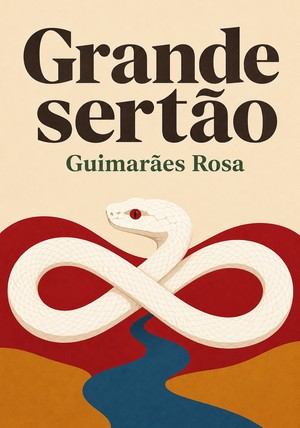 Capa do livro Grande sertão, de Guimarães Rosa — resumo e resenha crítica no 12min