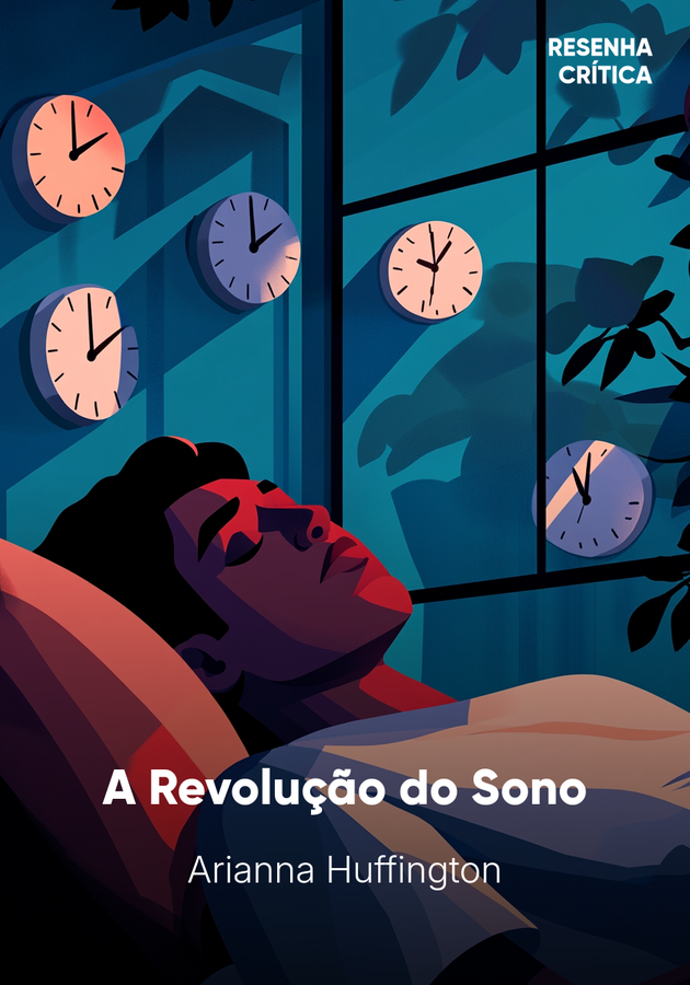 Capa do livro A Revolução do Sono, de Arianna Huffington — resumo e resenha crítica no 12min