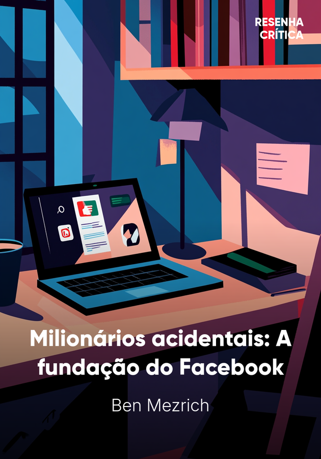 Capa do livro Milionários acidentais: A fundação do Facebook, de Ben Mezrich — resumo e resenha crítica no 12min