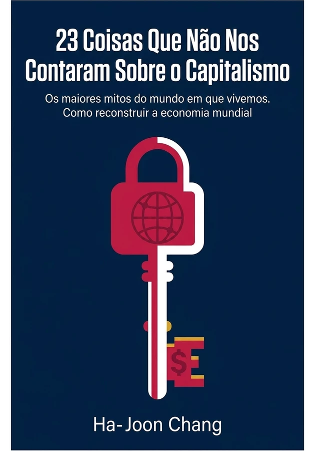 Capa do livro 23 Coisas Que Não Nos Contaram Sobre o Capitalismo, de Ha-Joon Chang — resumo e resenha crítica no 12min