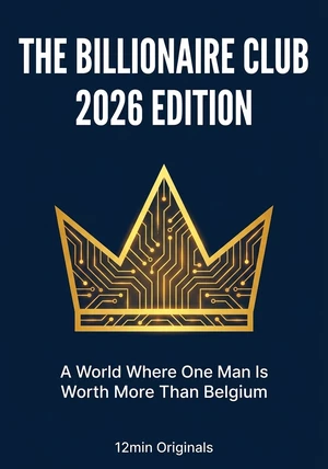 Book cover of The Billionaire Club, 2026 Edition: A World Where One Man Is Worth More Than Belgium by 12min Originals — critical summary review on 12min