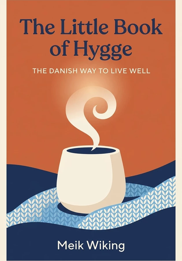 Book cover of The Little Book of Hygge by Meik Wiking — critical summary review on 12min
