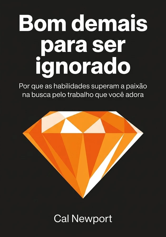 Capa do livro Bom demais para ser ignorado, de Cal Newport — resumo e resenha crítica no 12min