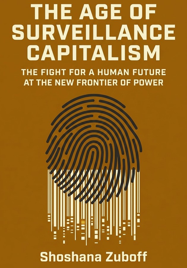 Book cover of The Age of Surveillance Capitalism by Shoshana Zuboff — critical summary review on 12min