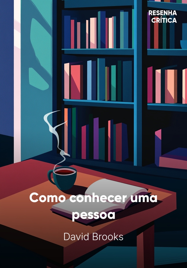 Capa do livro Como conhecer uma pessoa, de David Brooks — resumo e resenha crítica no 12min