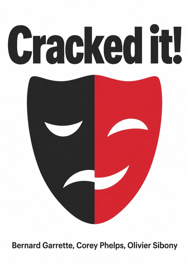 Book cover of Cracked it!  by Bernard Garrette — critical summary review on 12min