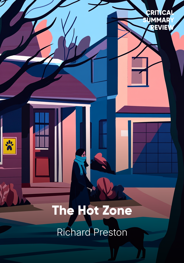 Book cover of The Hot Zone by Richard Preston — critical summary review on 12min