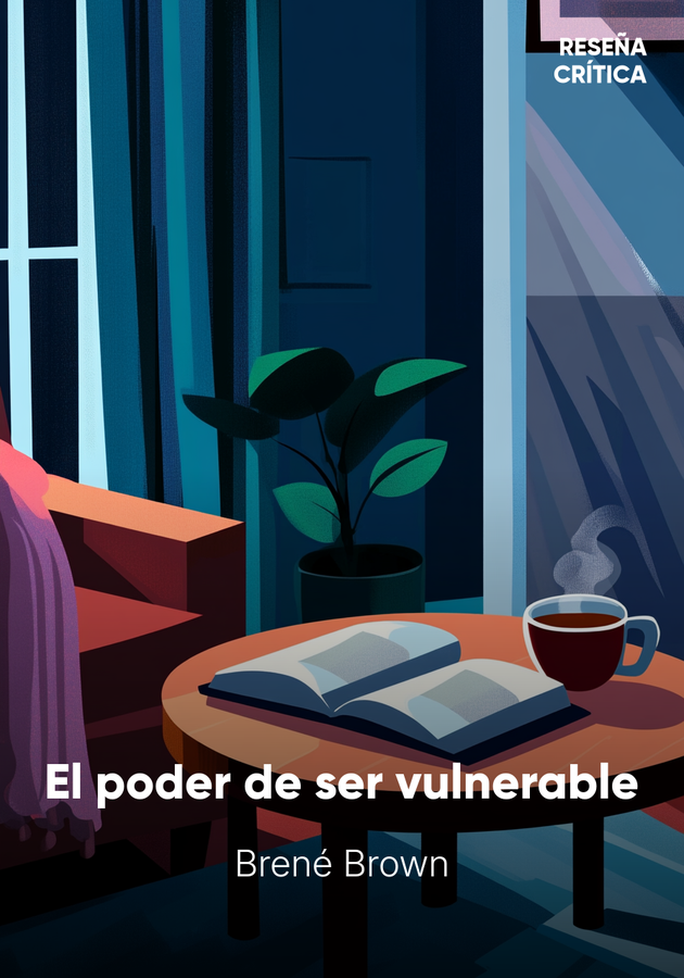 Portada del libro El poder de ser vulnerable, de Brené Brown — resumen crítico y reseña en 12min