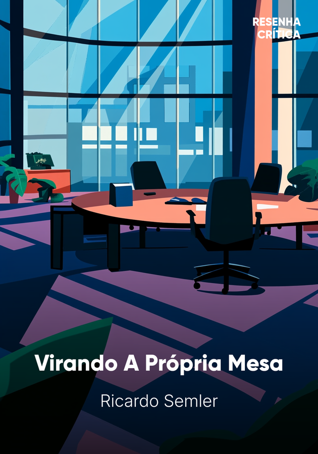 Capa do livro Virando A Própria Mesa, de Ricardo Semler — resumo e resenha crítica no 12min