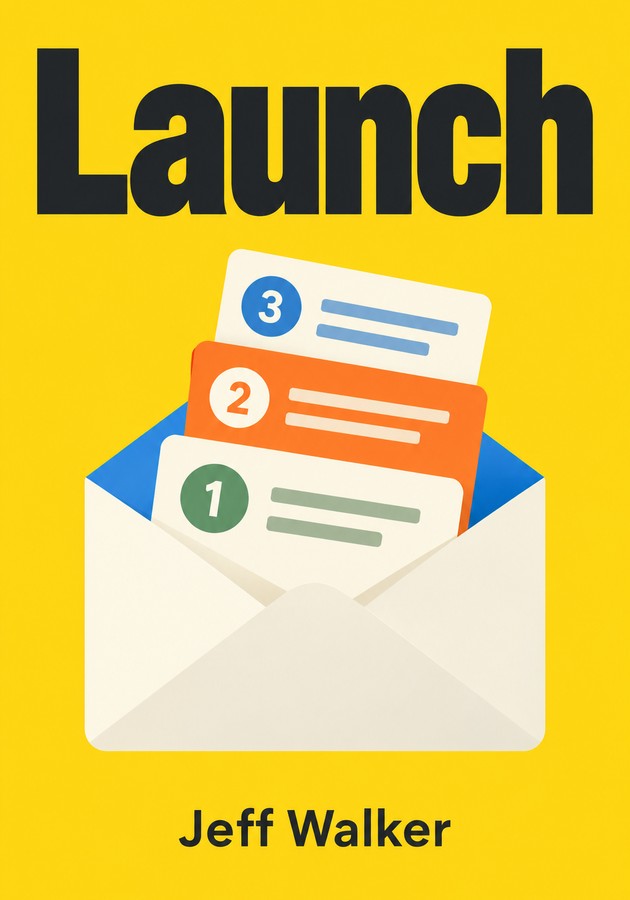 Book cover of Launch by Jeff Walker — critical summary review on 12min