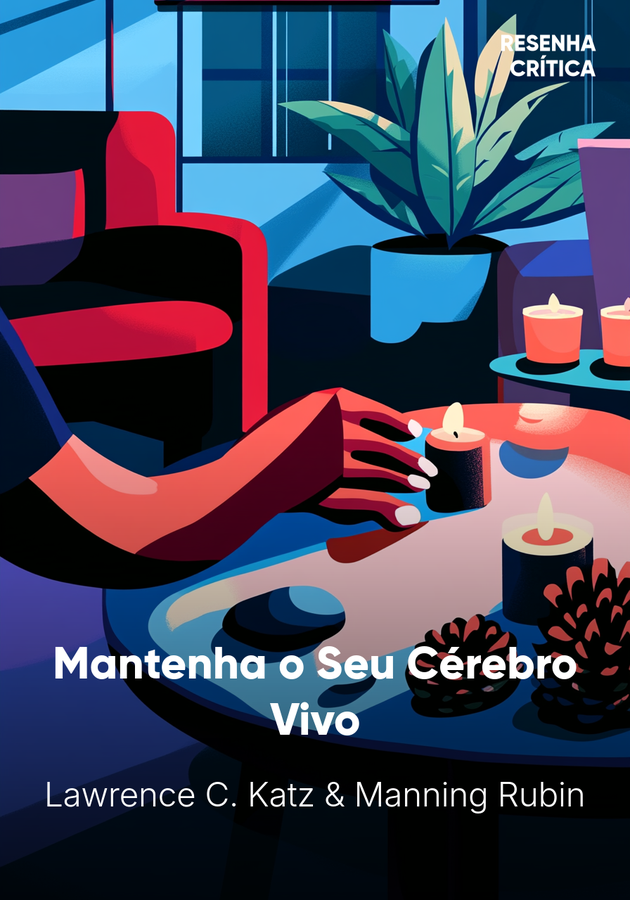 Capa do livro Mantenha o Seu Cérebro Vivo, de Manning Rubin — resumo e resenha crítica no 12min