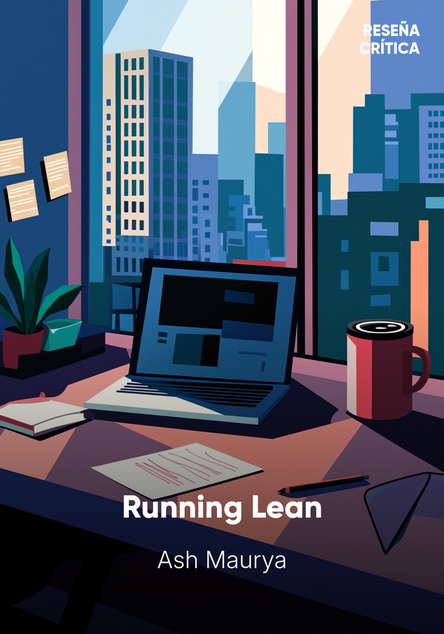 Portada del libro Running Lean, de Ash Maurya — resumen crítico y reseña en 12min