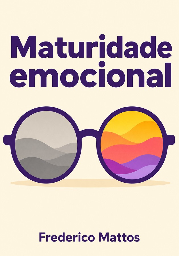 Capa do livro Maturidade emocional , de Frederico Mattos — resumo e resenha crítica no 12min