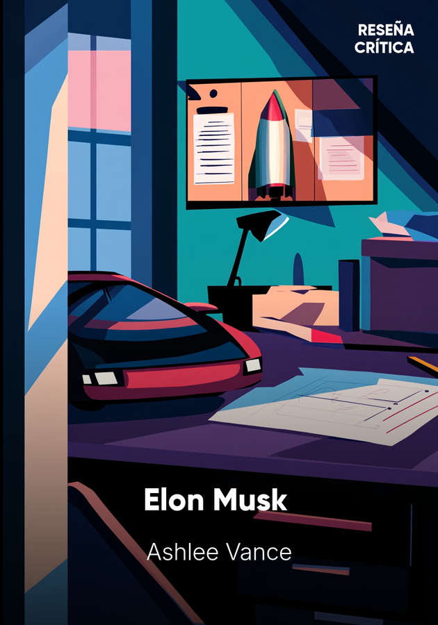 Portada del libro Elon Musk , de Ashlee Vance — resumen crítico y reseña en 12min