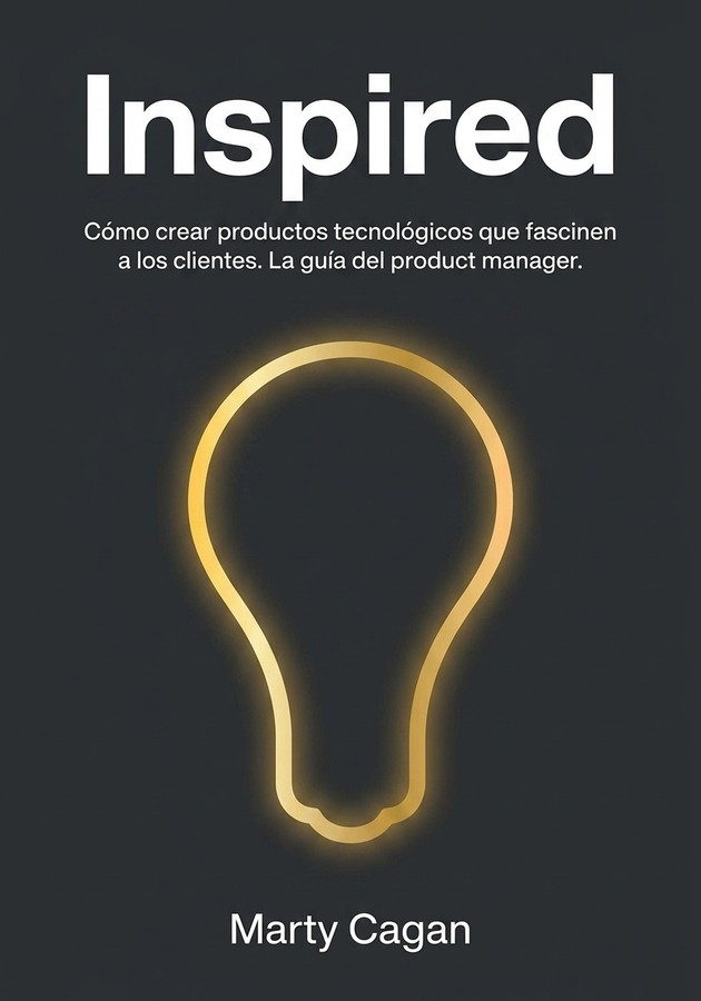 Portada del libro Inspired, de Marty Cagan — resumen crítico y reseña en 12min