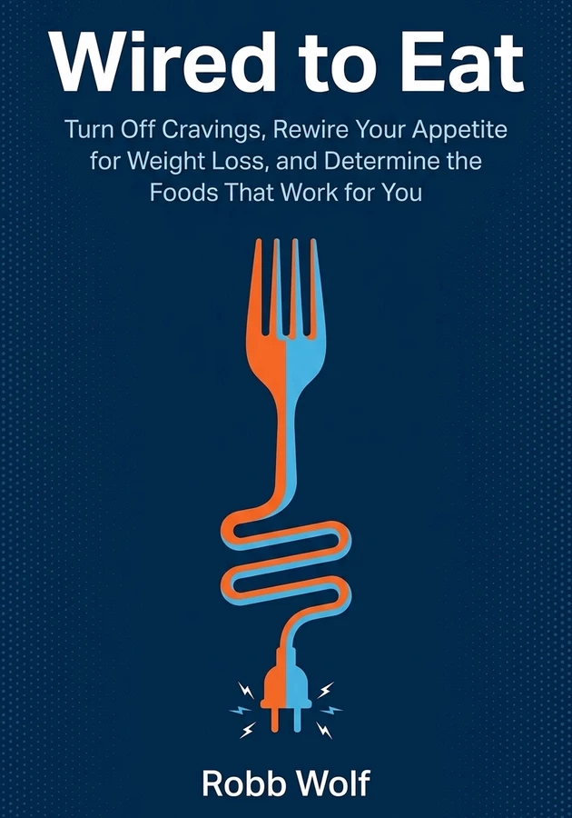 Book cover of Wired to Eat by Robb Wolf — critical summary review on 12min