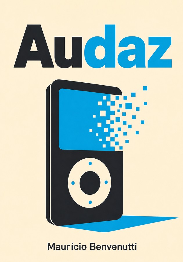 Capa do livro Audaz, de Maurício Benvenutti — resumo e resenha crítica no 12min