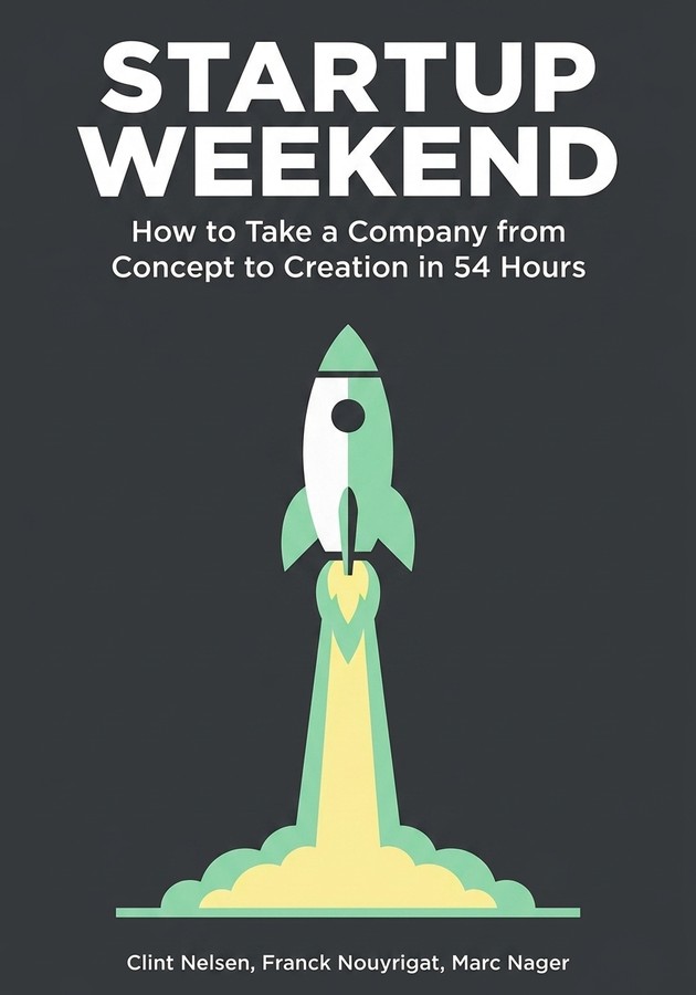 Capa do livro Startup Weekend, de Clint Nelsen & Franck Nouyrigat & Marc Nager — resumo e resenha crítica no 12min