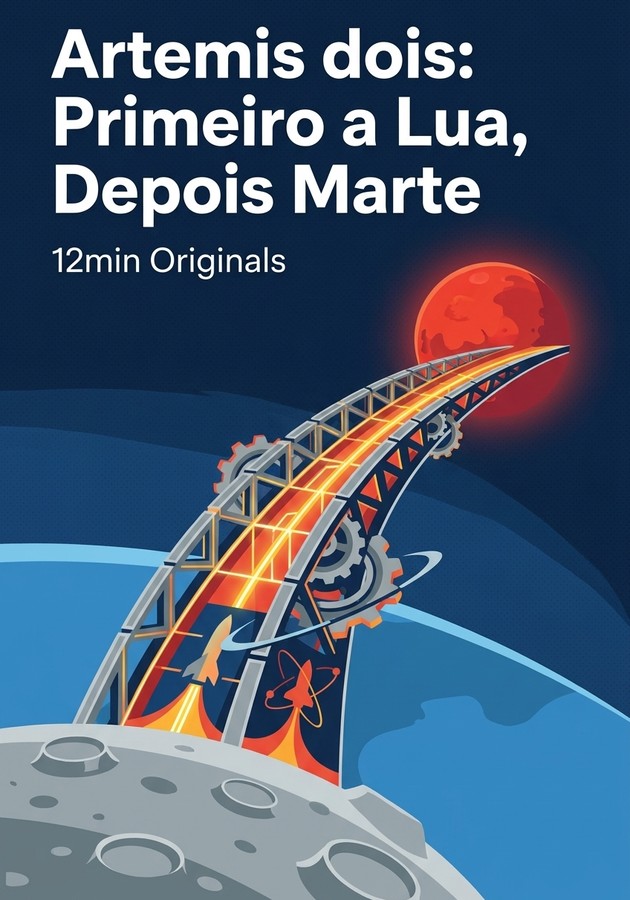 Capa do livro Artemis dois: Primeiro a Lua, Depois Marte, de 12min Originals — resumo e resenha crítica no 12min