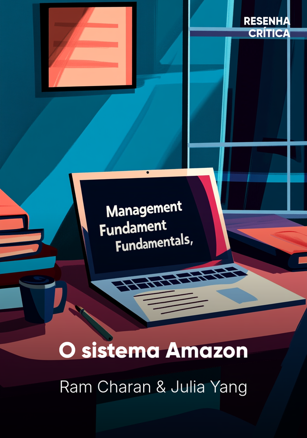 Capa do livro O sistema Amazon, de Ram Charan — resumo e resenha crítica no 12min