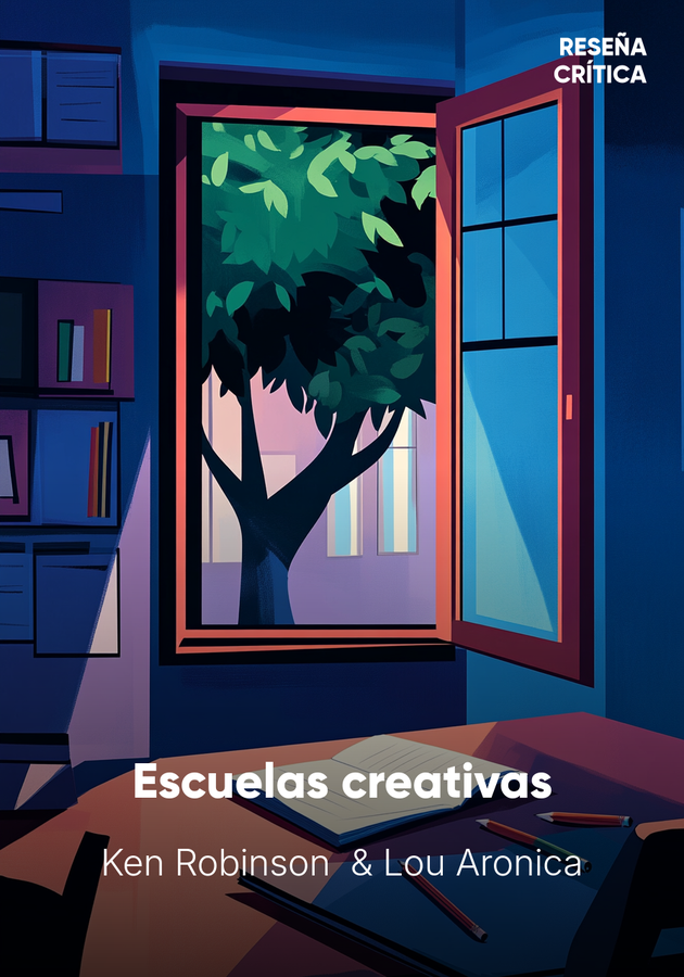 Portada del libro Escuelas creativas, de Ken Robinson & Lou Aronica — resumen crítico y reseña en 12min