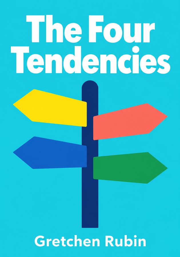 Book cover of The Four Tendencies by Gretchen Rubin — critical summary review on 12min