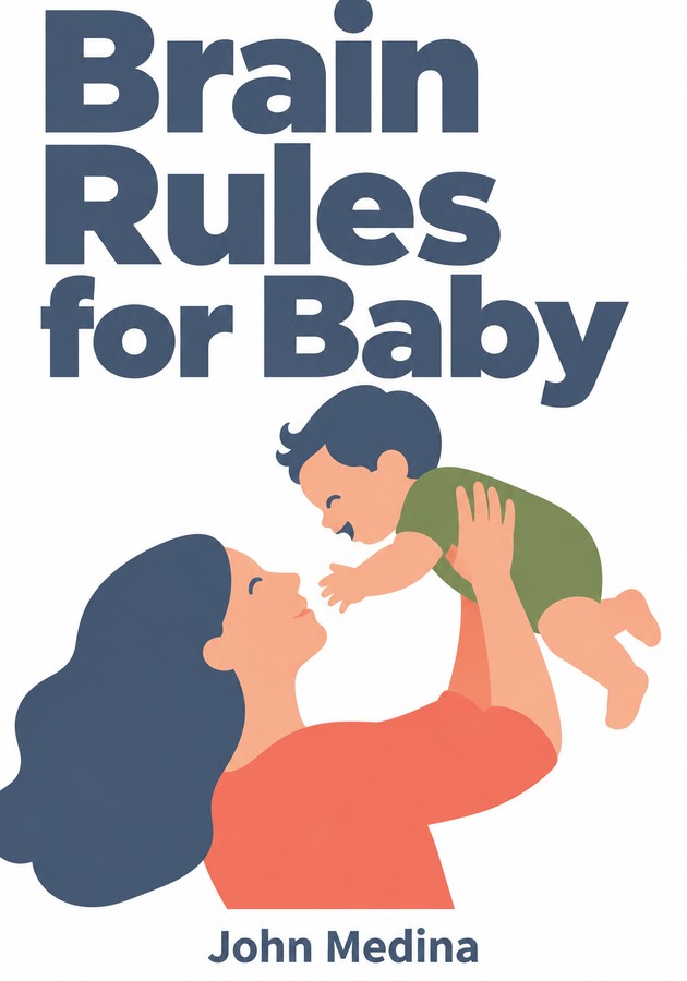 Book cover of Brain Rules for Baby by John Medina — critical summary review on 12min