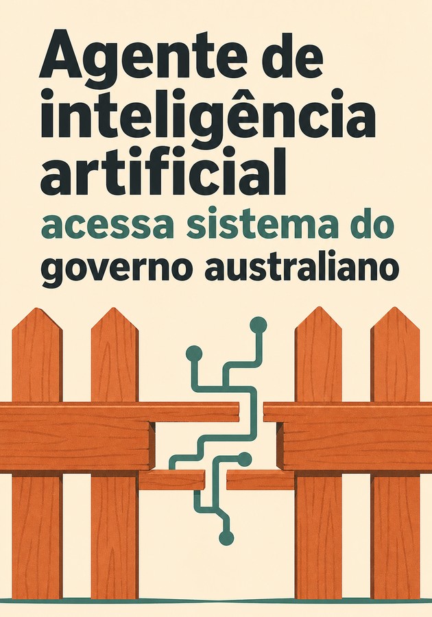 Capa do livro Agente de inteligência artificial acessa sistema do governo australiano, de 12min Originals — resumo e resenha crítica no 12min