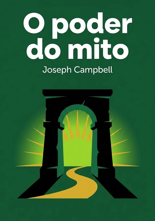 Capa do livro O poder do mito, de Joseph Campbell — resumo e resenha crítica no 12min