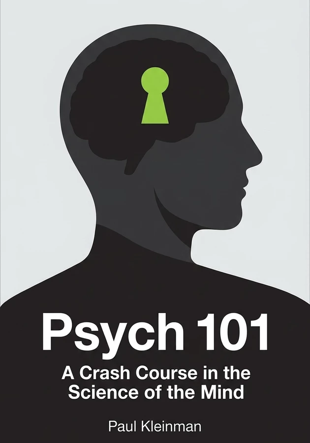 Book cover of Psych 101 by Paul Kleinman — critical summary review on 12min