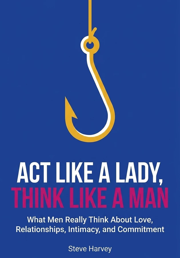 Book cover of Act like a Lady, Think Like a Man by Steve Harvey — critical summary review on 12min