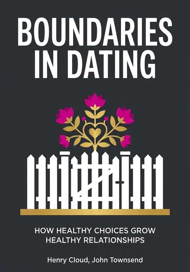 Book cover of Boundaries in Dating by Henry Cloud — critical summary review on 12min