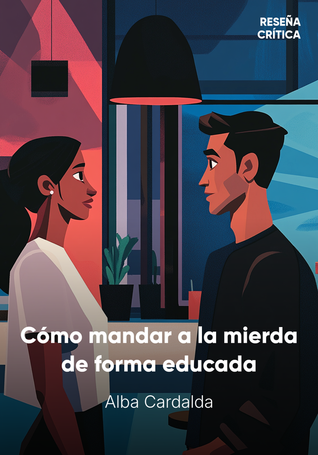 Portada del libro Cómo mandar a la mierda de forma educada, de Alba Cardalda — resumen crítico y reseña en 12min