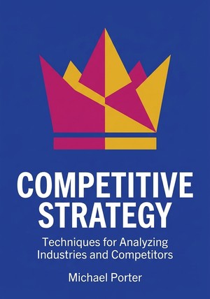 Book cover of Competitive Strategy by Michael Porter — critical summary review on 12min