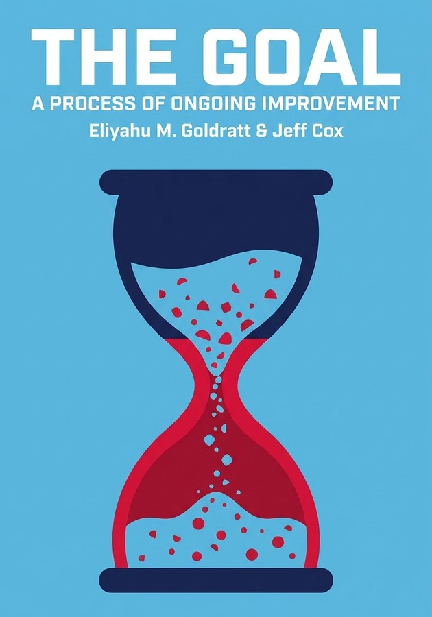 Book cover of THE GOAL by Jeff Cox — critical summary review on 12min
