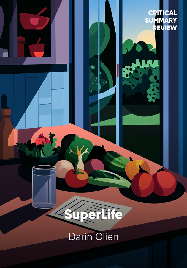 Book cover of SuperLife by Darin Olien — critical summary review on 12min