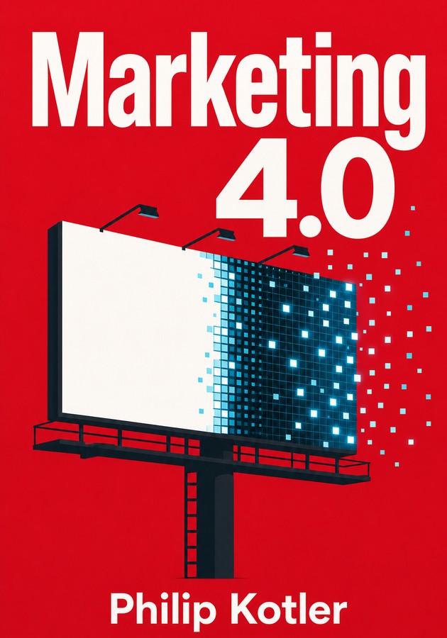 Capa do livro Marketing 4.0 , de Philip Kotler — resumo e resenha crítica no 12min
