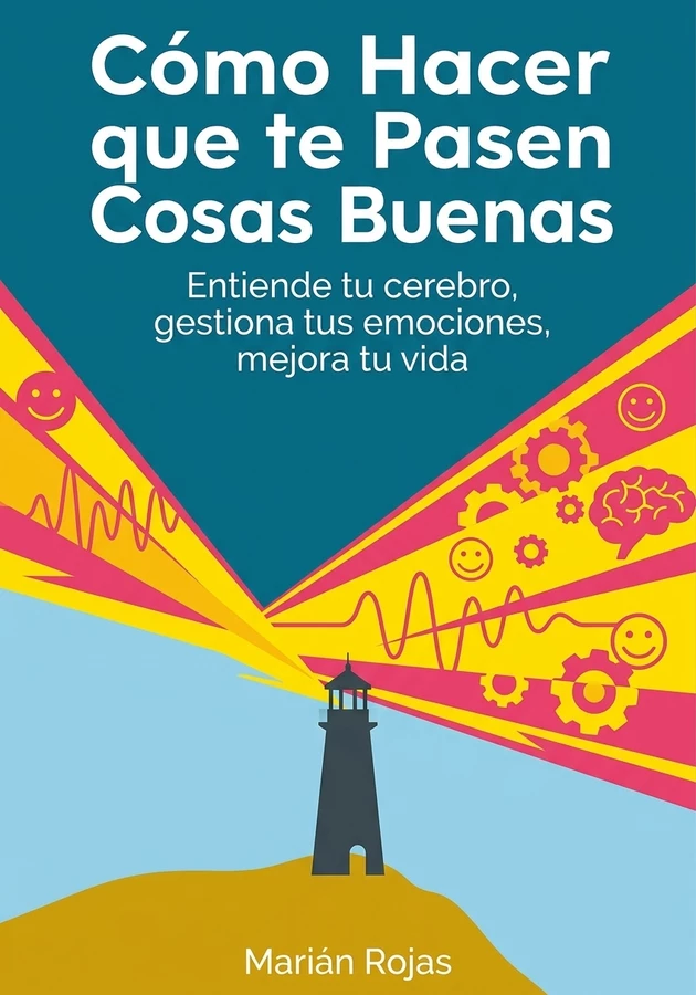 Portada del libro Cómo Hacer que te Pasen Cosas Buenas, de Marián Rojas — resumen crítico y reseña en 12min