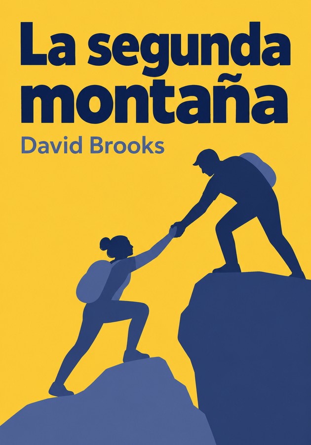 Portada del libro La segunda montaña, de David Brooks — resumen crítico y reseña en 12min