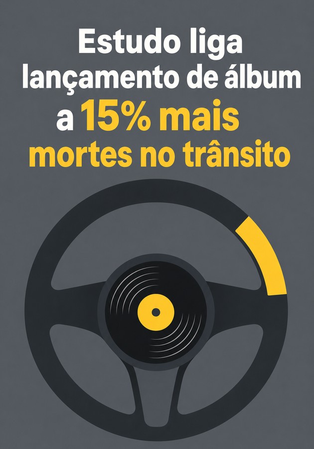 Capa do livro Estudo liga lançamento de álbum a 15% mais mortes no trânsito, de 12min Originals — resumo e resenha crítica no 12min