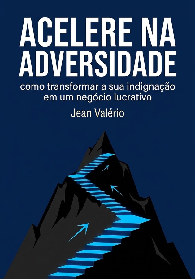 Capa do livro Acelere na adversidade: como transformar a sua indignação em um negócio lucrativo, de Jean Valério — resumo e resenha crítica no 12min