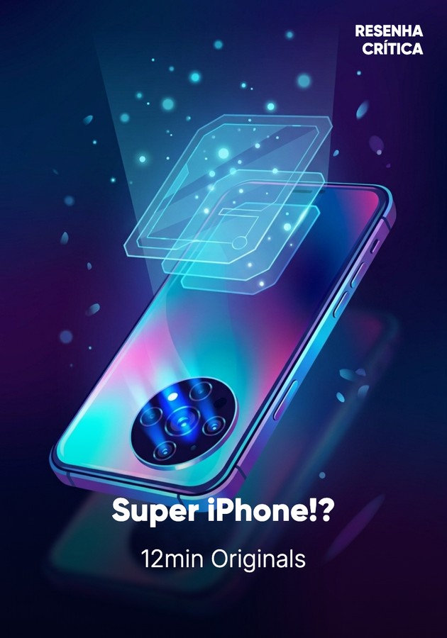 Book cover of Super iPhone? by 12min Originals — critical summary review on 12min