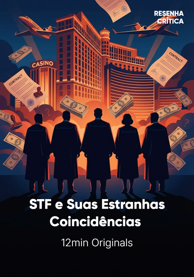 Capa do livro STF e Suas Estranhas Coincidências , de 12min Originals — resumo e resenha crítica no 12min