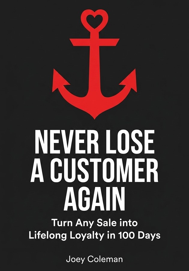 Book cover of Never Lose a Customer Again by Joey Coleman — critical summary review on 12min