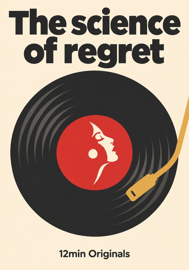 Book cover of The science of regret by 12min Originals — critical summary review on 12min